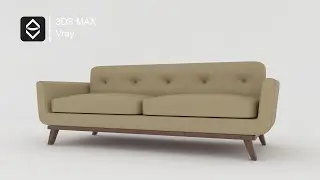 3Ds max vray Sofa Modeling Tutorial in Hindi