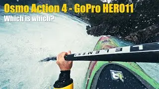 GoPro vs DJI - Whitewater kayaking in Norway