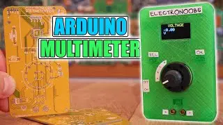 Arduino Multimeter V2.0 | All in one: V R C L I