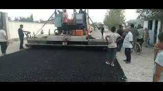 УСТОКОРОН КИШЛОКИДА АСВАЛТ ИШЛАРИ🛣🇹🇯🇹🇯