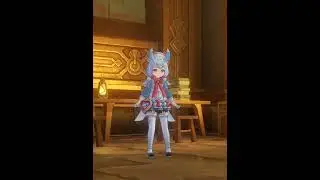 Genshin Impact Sigewinne - idle animations