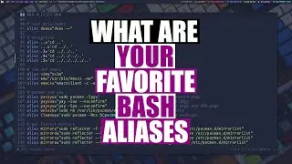 Lets Share Our Favorite Bash Aliases