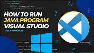 How to run your first java program on visual studio code (2023 New Method)  |Java VSC Setup tutorial