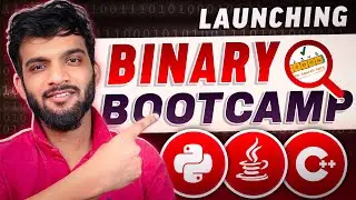 Launching Binary Search Bootcamp - C++, Java, Python, Notes, Contest, Doubt Support 🔥