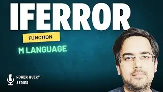 Iferror function in Power query M language using try otherwise - 07