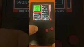 Scrolling the Japanese Pokedex for Pokemon Gold on FUNNYPLAYING 