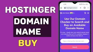 How to Buy domain name Hostinger | Hostinger Domain Name Buy | Best Domain Name For Blogger