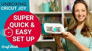 Cricut Joy Set Up and Unboxing - Get your new Cricut Joy set up super quick and get crafting!