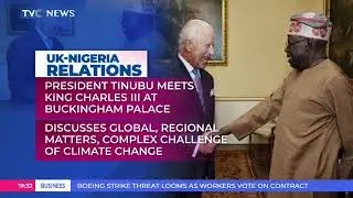 President Tinubu Meets King Charles III At Buckingham Palace