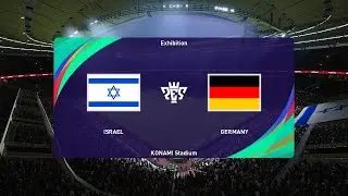 Israel U21 vs Germany U21 (04/09/2024) UEFA U21 EURO 2024 PES 2021