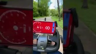 Driving a Ninebot GoKart Pro on a Trail