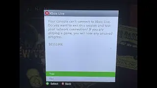 Fixed Xbox Live Error Code 8015190E | Your console can't connect to Xbox Live