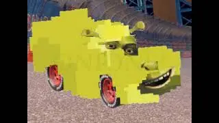 Shrek in Cars 4 (100% FAKE NOT REAL)