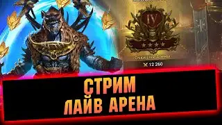 Взяли ТОП-5! Арена с сильнейшими в ТОП-10 RAID Shadow Legends