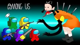 Among Us vs SQUID GAME MONSTERS | Among Us Animation