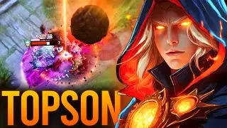 TOPSON INVOKER IS BACK WITH A NEW SET ITEM | Dota 2 Invoker