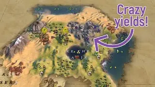 Standard and Legendary settling positions - A Civilization VI Settling Guide