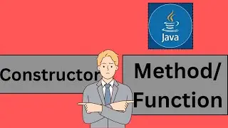 #994 Java  Interview Questions | Constructor vs method in java | Function vs constructor Java