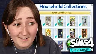 Attempting the Tarot Card Collection in The Sims 4: Life & Death