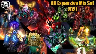 Dota All Best Expensive Mix Set 2021 Collection All Hero Mix Set Dota 2