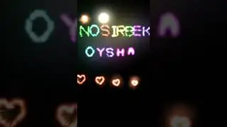 Nosirbek va Oysha ismiga video