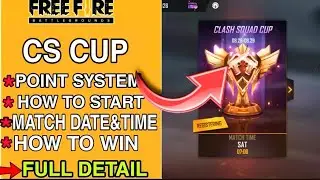 HOW TO PARTICIPATE IN FREEFIRE CLASH SQUAD CUP  2021 TOURNAMENT FULL DETAIL | CS CUP JOIN KAISE KARE