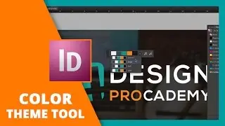 How to Use the Color Theme Tool in InDesign // DESIGN LIKE A PRO