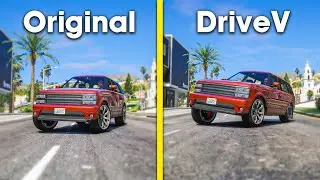 I Tried The Realistic Driving Mod In GTA 5 (DriveV)