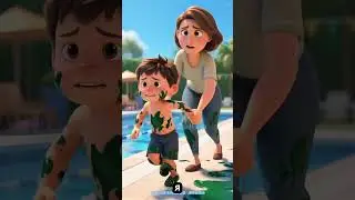 Вода в бассейне стала зеленой 😭   