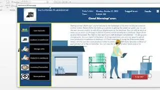 Warehouse Inventory Management System in MS Access | Store products in multiple locations