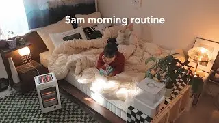 5am morning routine & productive days in Korea | Q2HAN