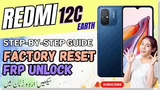 Redmi 12C [ Earth ] Factory Reset FRP Unlock Using Infinity CM2MT2