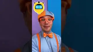 Play with Blippi!🧡🩵 | Blippi Shorts | #shorts #blippi #blippimusic