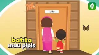 Anak Pipis di Toilet ( Mengajarkan Anak Toilet Training | Buang Air Kecil )