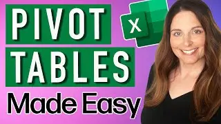 How to Create Pivot Tables in Excel to Analyze Data - Pivot Tables Made Easy for Beginners