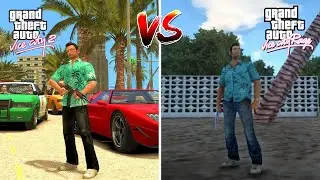 GTA Vice City 2 vs Vice City Rage 😱 Graphics, Size (Full Comparison)
