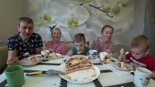 ТОРТИК 🎂 НА 3 ГОДИКА АЛЁШЕНЬКИ👦! НЕМНОГО ЗАПАЗДАЛОЕ)