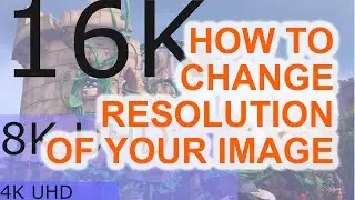 How to change resolution of your image