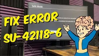 How To Fix PS4 Error Code SU-42118-6 - (PS4 Update 9.50 Fix)