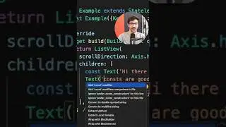 Stop typing const in Flutter