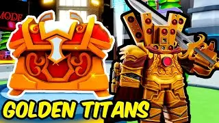 THE GOLDEN TITAN SPEAKERMAN IS KINDA OP! (Skibidi Tower Defense)