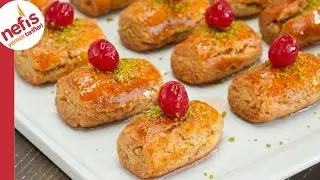 ÖYLE KOLAY VE LEZZETLİ Kİ 😍 Bayramın Yıldızı Olacak Şam Dürümü Tatlısı 💯
