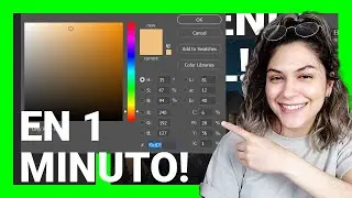 CÓMO poner un CÓDIGO de COLOR en PHOTOSHOP?? [MUY FÁCIL]