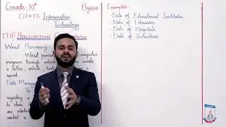 Class 10 - Physics - Chapter 17 - Lecture 10 - 17.8 Applications of Computer - Allied Schools