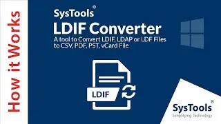 Convert LDIF Files to PDF, CSV, PST etc | Simple Method