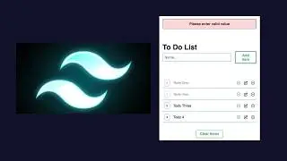 To-Do List App with Tailwind CSS (and Tasty Snacks)