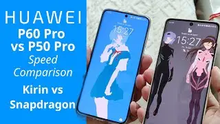 P60 Pro vs P50 Pro - Speed comparison