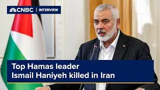 Top Hamas leader Ismail Haniyeh killed in Iran: Hamas