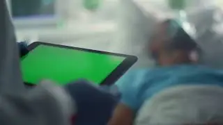 4K Green Screen | Hospital | Doctor | Patient | Free Stock Video Footage [ No Copyright ]