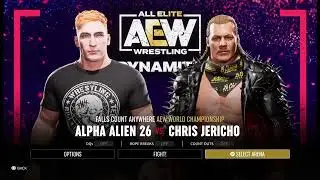 Alpha Alien 26 Vs Chris Jericho AEW: Fight Forever